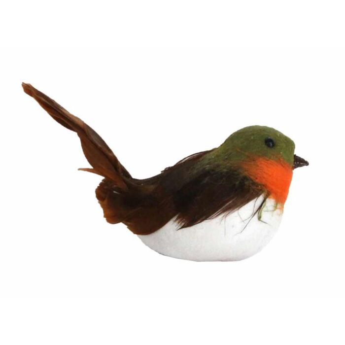 Gisela Graham Feather Robin-1